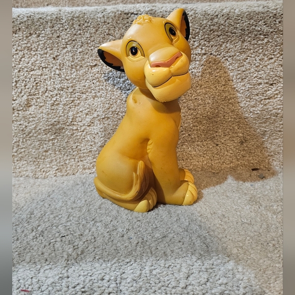 Disney | Toys | Vintage Lion King Simba Bank | Poshmark